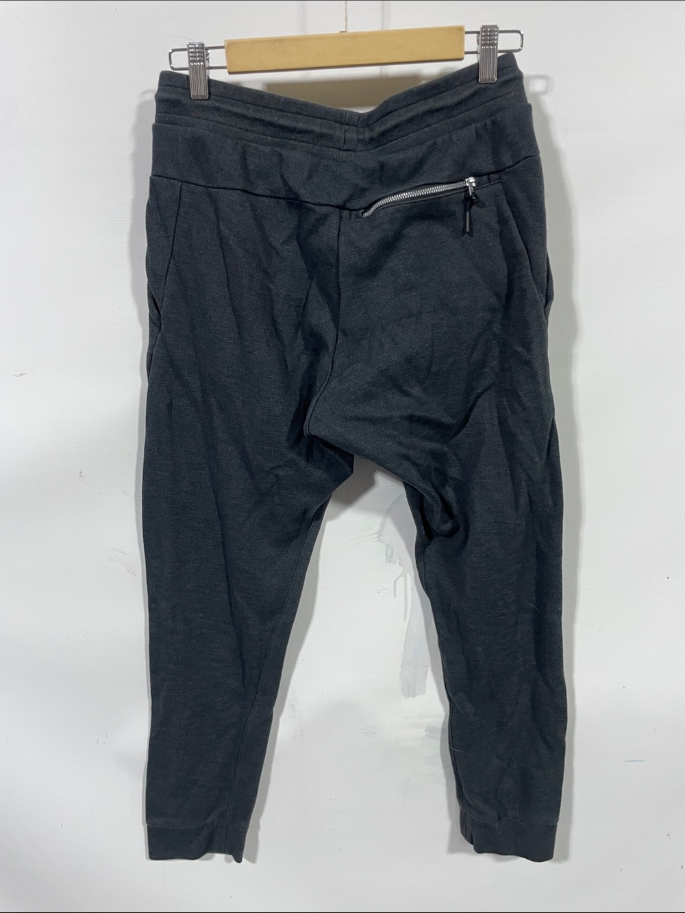 Nike Black Jogger Sweatpants with White Swoosh - Picture 4 of 4